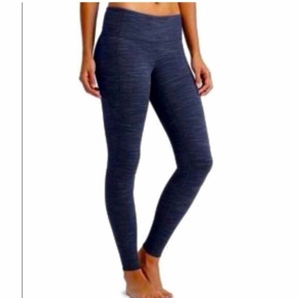 Athleta Striated Revelation Tight blue space dye heather size small
